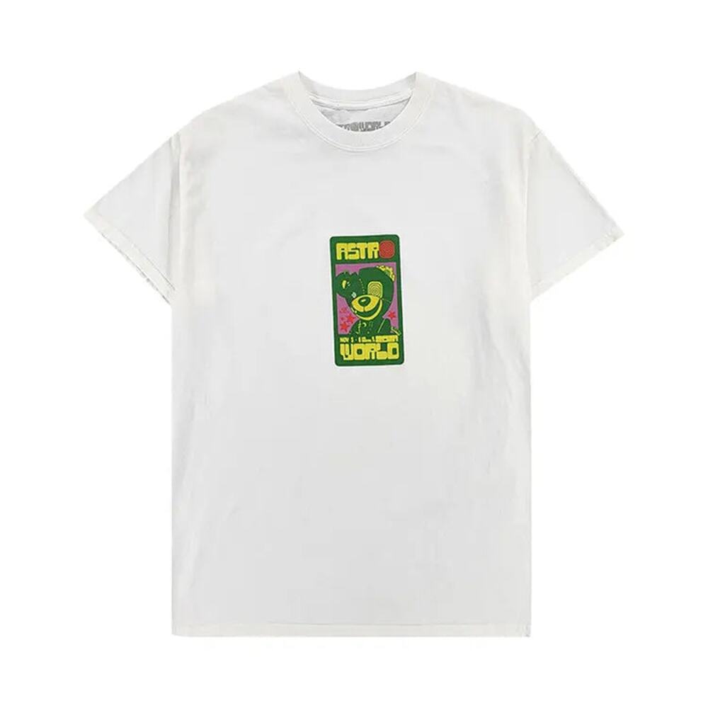 Travis Scott Utopia ‘Scare Bear’ Tee (White)